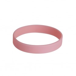 BRACCIALETTO IN SILICONE - IMBALLI: 1000/100 MISURE: 1, Rosa