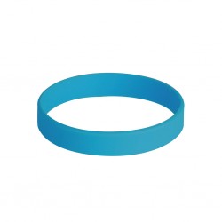 BRACCIALETTO IN SILICONE - IMBALLI: 1000/100 MISURE: 1, Sky blue