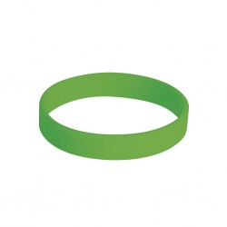 BRACCIALETTO IN SILICONE - IMBALLI: 1000/100 MISURE: 1, Verde