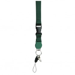 PORTA BADGE IN POLIESTERE Verde inglese