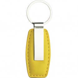 PORTACHIAVI IN METALLO E PVC Giallo