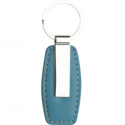 PORTACHIAVI IN METALLO E PVC Sky blue