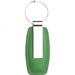 PORTACHIAVI IN METALLO E PVC Verde bandiera