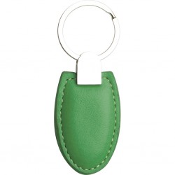 PORTACHIAVI IN METALLO E PVC Verde bandiera