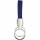 PORTACHIAVI IN METALLO E PVC Blu