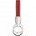 PORTACHIAVI IN METALLO E PVC Rosso