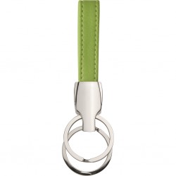 PORTACHIAVI IN METALLO E PVC Verde Acido