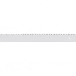 RIGA IN PLASTICA  - IMBALLI: 1000/100 MISURE: 31, Bianco