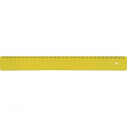 RIGA IN PLASTICA  - IMBALLI: 1000/100 MISURE: 31, Giallo