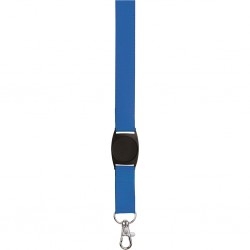 PORTA BADGE IN POLIESTERE Blu