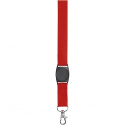 PORTA BADGE IN POLIESTERE Rosso