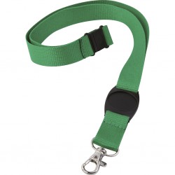 PORTA BADGE IN POLIESTERE Verde