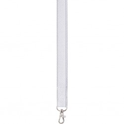 PORTA BADGE IN POLIESTERE Bianco