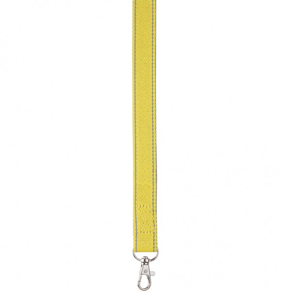 PORTA BADGE IN POLIESTERE Giallo
