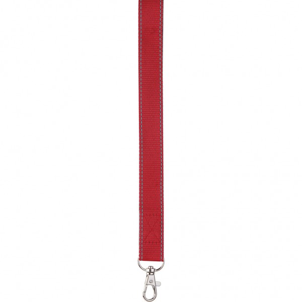 PORTA BADGE IN POLIESTERE Rosso