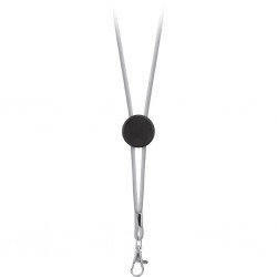 PORTA BADGE IN POLIESTERE Grigio