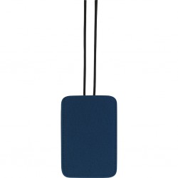 * PORTA CELLULARE DA COLLO IN FELTRO Blu navy