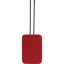 * PORTA CELLULARE DA COLLO IN FELTRO Rosso