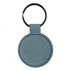 PORTACHIAVI IN PU E METALLO Sky blue