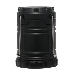 MINI LAMPADA DA CAMPEGGIO IN PLASTICA E METALLO Nero