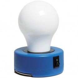 LAMPADA AD UN LED IN PLASTICA E METALLO Blu