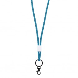 * PORTA BADGE IN POLIESTERE Sky blue