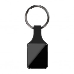 in metallo brunito adatto per incisione laser di colore silver, con astuccio in confezione singola N (nero)