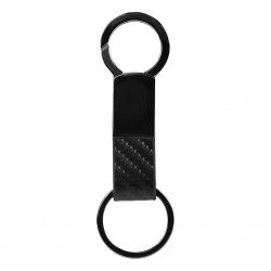 con doppio anello, in metallo brunito ed astuccio in confezione singola