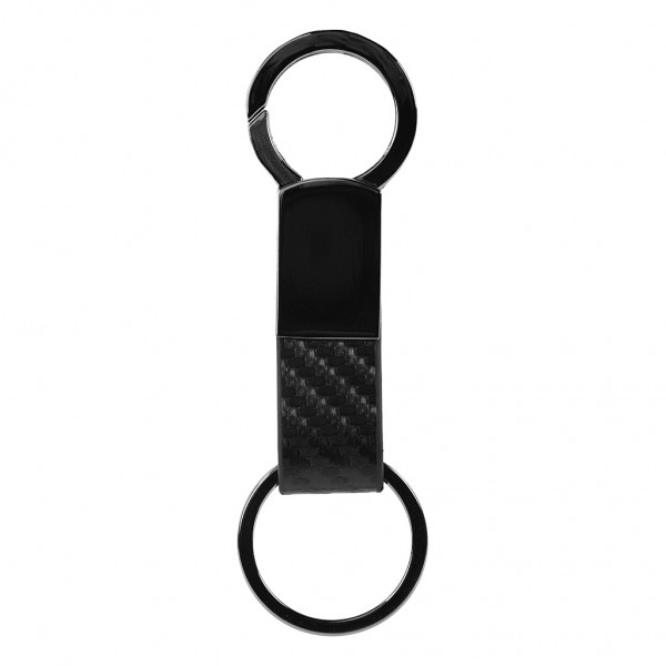 con doppio anello, in metallo brunito ed astuccio in confezione singola