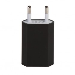 ALIMENTATORE USB IN PLASTICA  Nero