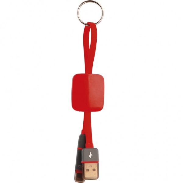 CAVETTO 2 IN 1 PER RICARICA IN PLASTICA Rosso