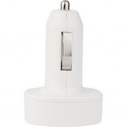 CARICATORE DA AUTO IN PLASTICA E METALLO DC Bianco