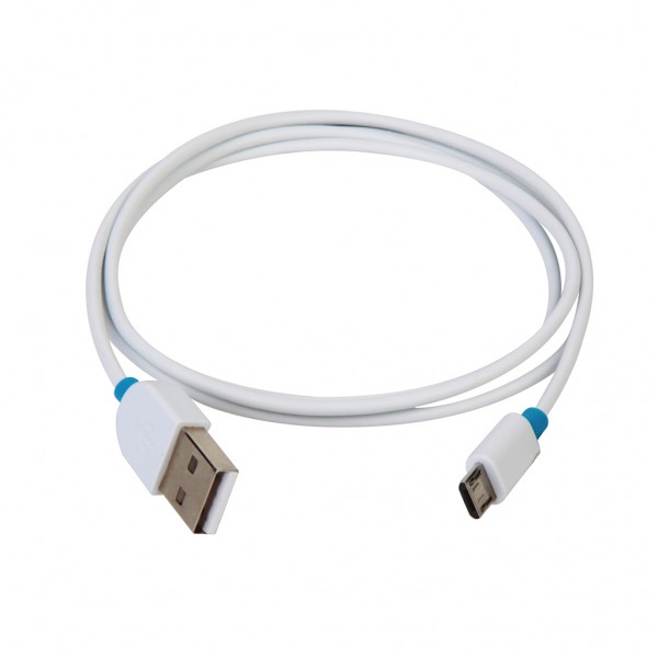 CAVETTO MICRO USB PER RICARICA IN PLASTICA  IMBALLI: 500/100 MISURE: 100