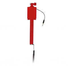 ASTA TELESCOPICA PER SELFIE IN PLASTICA E METALLO Rosso