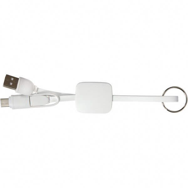 CAVETTO 3 IN 1 PER RICARICA IN PLASTICA Bianco