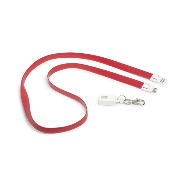 CAVETTO 2 IN 1 PER RICARICA IN PVC Rosso