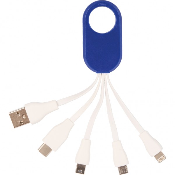 CAVETTO 4 IN 1 PER RICARICA IN PLASTICA Blu