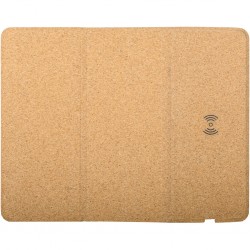 TAPPETINO MOUSE IN SUGHERO CON CARICATORE WIRELESS