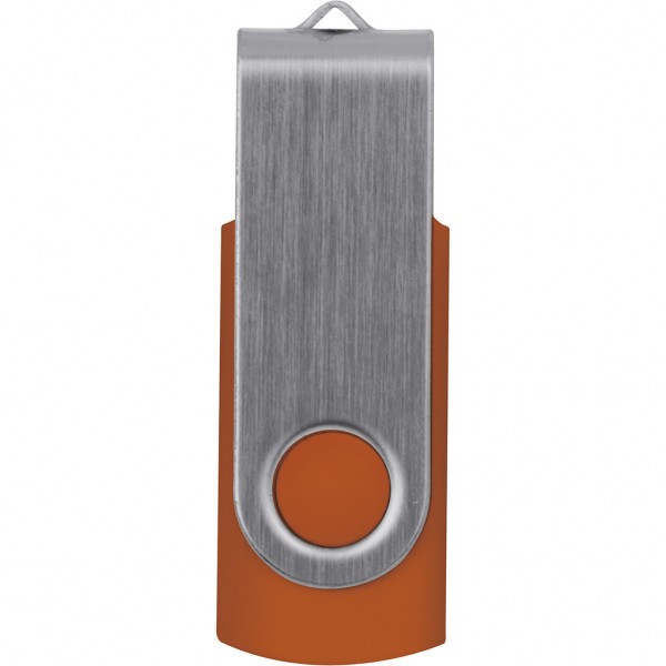 MEMORIA USB DA 16GB IN PLASTICA E ACCIAIO USB 2.0, Arancione