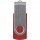 MEMORIA USB DA 16GB IN PLASTICA E ACCIAIO USB 2.0, Rosso