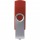 MEMORIA USB DA 8GB  IN PLASTICA E ACCIAIO Rosso