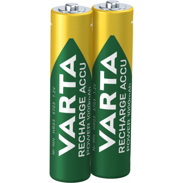 BATTERIA MINISTILO AAA RICARICABILE 1000MAH CONF.BLISTER 2PZ VART