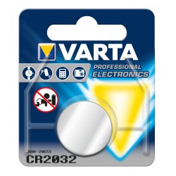 BATTERIA CR2032 LITIO 3V BOTTONE CONF.BLISTER 1PZ VARTA