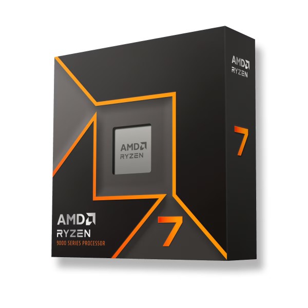 CPU AMD RYZEN7 9700X AM5 3,8GHZ 8CORE BOX 40MB 65W NO FAN