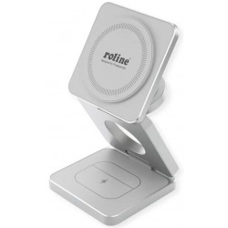 ALIMENTATORE WIRELESS 15W 3IN1 SL CON CAVO 1MT (APPLE)