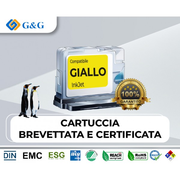 INK G&G EPS C13T10H44010 604XL Y 9ML