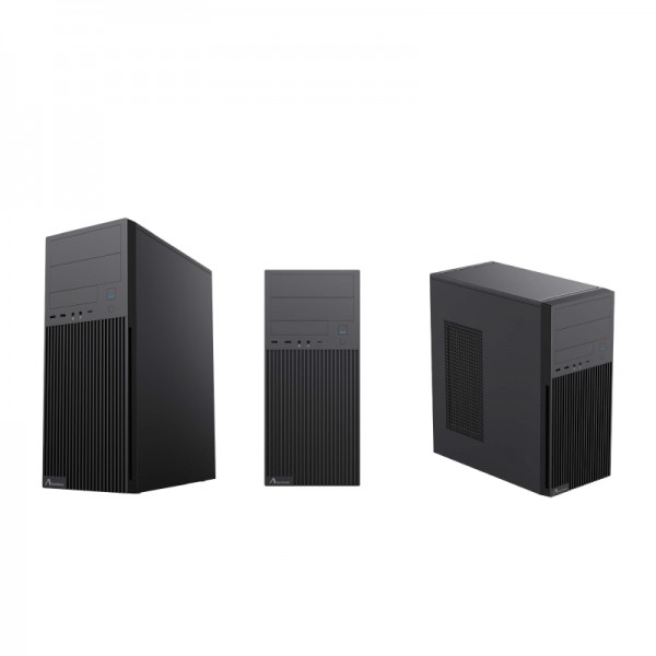 CASE MID-TOWER NO PSU BK ATX/MICROATX 2*USB3 1*TYPEC 20PIN