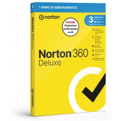 ANTIVIRUS DELUXE 2026 3DEV 25GB 12M NORTON DELUXE  ANTITRUFFA 3D1Y25G