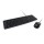 TASTIERA+MOUSE USB BK 1000 DPI 105 TASTI