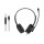CUFFIA C/MICROFONO USB BK CONTR.REMOTO CAVO 2MT
